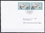 Bund 746 als portoger. MeF mit 2x 30 Pf Helgoland auf Inlands-Brief bis 20g von 1981