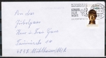 Bund 933 als portoger. EF mit 40 Pf Staufer-Jahr auf Briefdrucksache bis 20g von 1977-1978