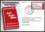 Bund 935 als portoger. EF mit 50 Pf Europa 1977 auf Inlands-Postkarte von 1979-1982