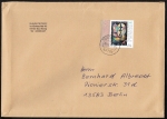 Bund 3195 als portoger. EF mit 240 Cent Paul Klee auf schwerem C5-Inlands-Brief über 2 cm Dicke vom Dezember 2015