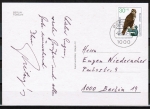 Bund 755 als portoger. EF mit 30 Pf Jugend 1973 auf Orts-Postkarte innerhalb Berlins vom Febr. 1982