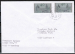 Bund 845 als portoger. MeF mit 2x 40 Pf Mainzer Dom auf Inlands-Brief bis 20g von 1982-1989