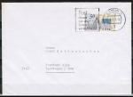 Bund 860 als portoger. EF mit 50 Pf Alsfeld auf Inlands-Brief bis 20g von 1975-1978