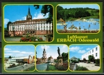 AK Erbach, Mehrbild-Karte mit Erbacher Ansichten, um 1980