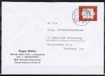 Bund 677 als portoger. EF mit 30 Pf Albrecht Drer auf Inlands-Brief bis 20g von 1971-1972