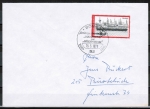 Bund 761 als portoger. EF mit 40 Pf Hamburg auf Inlands-Brief bis 20g mit ESST von 1973