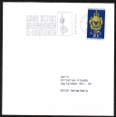 Bund 765 als portoger. EF mit 70 Pf Phila-Kongress aus Bogen auf Nichtstand.-Infopost 14x14 cm bis 20g von 1997-2002, codiert !!!