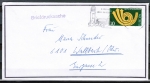 Bund 768 als portoger. EF mit 30 Pf Europa 1973 auf Briefdrucksache bis 20g von 1973-1974
