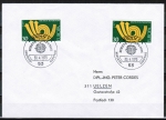 Bund 768 als (portoger.?) MeF mit 2x 30 Pf Europa 1973 auf Inlands-Brief "20-50g" mit ESST von 1973