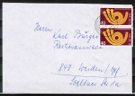 Bund 769 als portoger. (?) MeF mit 2x 40 Pf Europa 1973 auf Inlands-Brief 50-100g (?) von 1973