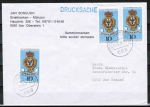 Bund 866 als portoger. MeF mit 3x 10 Pf Tag der Briefmarke 1975 auf Inlands-Drucksache bis 20g von 1975-1978