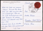 Bund 946 als portoger. EF mit 50 Pf Universität Tübingen auf Auslands-Postkarte von 1977 nach Österreich