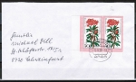 Bund 869 als (portoger.?) MeF mit 2x 50 Pf Wohlfahrt 1975 auf Inlands-Brief "20-50g" von 1980