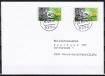 Bund 774 als portoger. MeF mit 2x 25 Pf Umweltschutz auf Briefdrucksache bis 20g von 1981