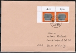 Bund 778 als portoger. MeF mit 2x 40 Pf Rechenmaschine auf Inlands-Brief bis 20g vom August 1982
