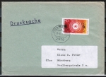 Bund 776 als portoger. EF mit 40 Pf Umweltschutz auf Inlands-Drucksache 20-50g von 1973