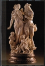 AK Erbach, Deutsches Elfenbeinmuseum, "Faun und Nymphe", 1890, Karte 17 x 11,5 cm gro - ca. von 2010