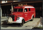 AK Erbach, Feuerwehrauto Baujahr 1956, Karte von 1985