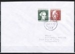 Bund 597 + 598 als portoger. Zdr.-EF mit 20+30 Pf Zdr. aus Frauen-Block auf Inlands-Brief 20-50g von 1969-1972