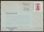 Bund 784 als portoger. EF mit 40 Pf Wohlfahrt 1973 auf Briefdrucksache bis 20g von 1975
