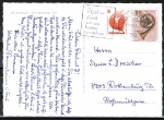 Bund 782 als portoger. MiF mit 25 Pf Wohlfahrt 1973 + 5 Pf DS auf Inlands-Postkarte von 1973-1974
