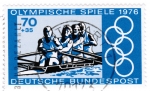 Bund 889 als portoger. EF mit 70 Pf EZM aus Oly-Montreal-Block 12 auf Auslands-Brief bis 20g von 1976-1978 im Ankauf gesucht !