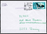 Bund 886 als portoger. EF mit 40 Pf Olympiade 1976 auf Briefdrucksache bis 20g von 1976-1978