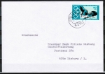 Bund 886 als portoger. EF mit 40 Pf Olympiade 1976 auf Inlands-Drucksache bis 20g von 1979-1982