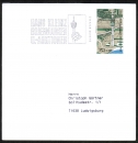 Bund 726 als portoger. EF mit 70 Pf EZM aus dem Oly-Gelnde-Block 7 auf Nichtstand.-Infopost bis 20g von 1997-2002, 14x14 cm