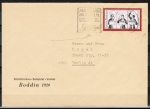Bund 894 als portoger. EF mit 50 Pf Carl Maria von Weber auf Ortsbrief bis 20g innerhalb Berlins von 1983, Mngel