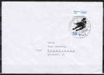 Bund 683 als portoger. EF mit 50 Pf Winter-Olympiade / Eishockey auf Inlands-Brief 20-50g von 1971-1972 im Ankauf gesucht !