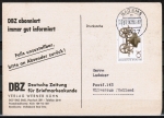 Bund 897 als portoger. EF mit 30 Pf Bronzekultwagen auf Auslands-Drucksache-Postkarte von 1976 in die Niederlande