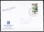 Bund 902 als portoger. EF mit 40 Pf Grimmelshausen auf Briefdrucksache bis 20g von 1976-1978