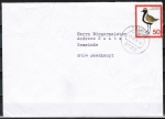 Bund 901 als portoger. EF mit 50 Pf Vogelschutz auf Inlands-Brief bis 20g von 1976-1978