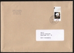 Bund 2969 als portoger. EF mit 240 Ct. Blumen aus Bogen auf schwerem C5-Inland-Brief über 2cm Dicke von 2013-2015