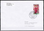 Bund 910 als portoger. EF mit 50 Pf Louise Dumont auf Inlands-Brief bis 20g von 1976-1978