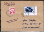 Bund 907 als portoger. MiF mit 70 Pf Wohlfahrt 1976 + 50 Pf I+T auf Inlands-Brief 50-100g von 1976
