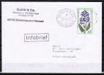 Bund 952 als portoger. EF mit 70 Pf Wohlfahrt 1977 auf Inlands-Infobrief bis 20g von 1995-1997, codiert