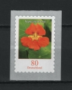 Bund 3482 / 80 Cent Blumen  Kapuzinerkresse als Skl.-Marke - siehe bei Blumen-Dauerserie !