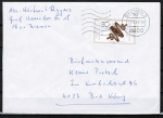 Berlin 792 als portoger. EF mit 80 Pf Wohlfahrt 1987 auf Brief bis 20g von 1987-1989 im Bundesgebiet mit Bund-Stempel