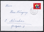 Bund 582 als portoger. EF mit 30 Pf Arbeitsorganisation auf Inlands-Brief bis 20g von 1969-1972 - im Ankauf gesucht !