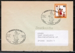 Bund 882 als portoger. EF mit 30 Pf Jugend 1976 auf Inlands-Drucksache bis 20g mit SST von 1978