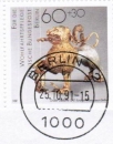 Berlin 819 als portoger. EF mit 60 Pf Wohlfahrt 1988 auf Postkarte von 1988-1991 von Berlin ins Bundesgebiet - im Ankauf gesucht !