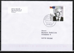 Bund 2960 als portoger. EF mit 55 Cent Helmut Kohl auf Inlands-Brief bis 20g von 2012, codiert, nur kurz !